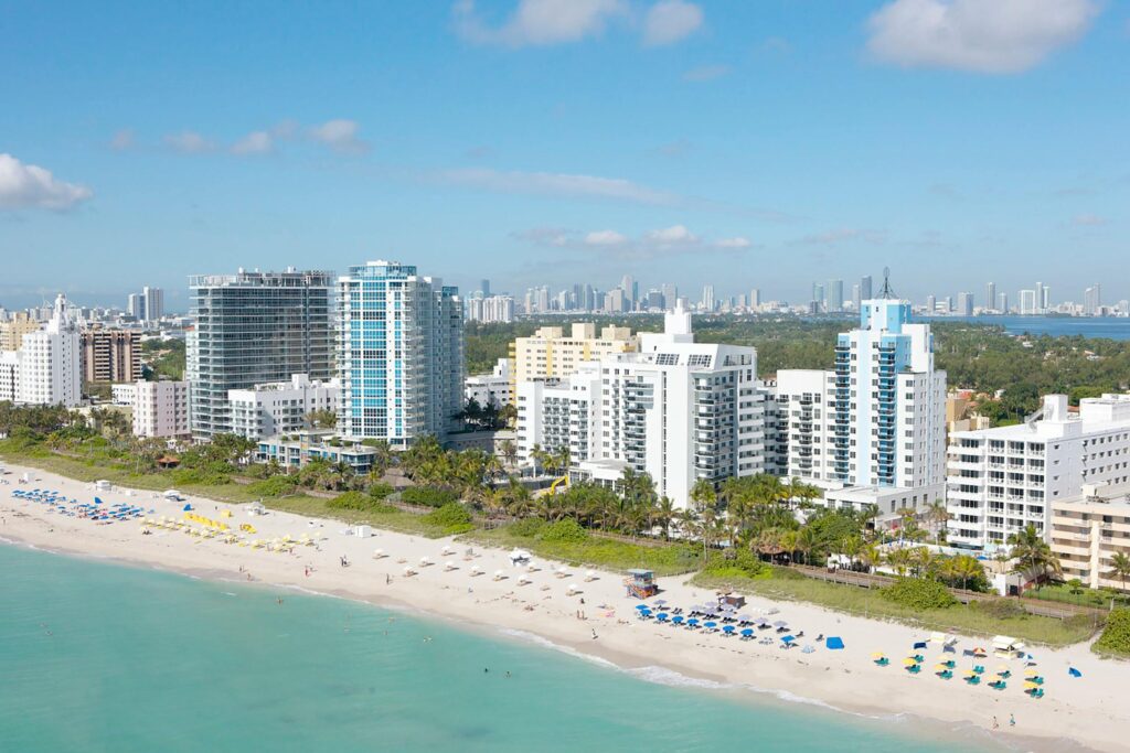 Vue sur Miami