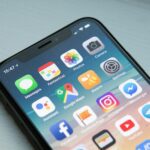 iPhone avec applications