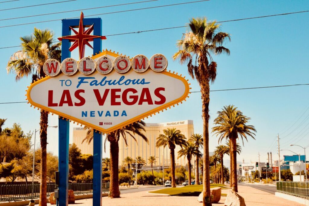 Panneau Welcome to La Vegas au Nevada