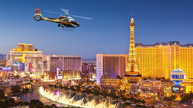 2025 Las Vegas Strip Evening Helicopter Tour - with Reviews