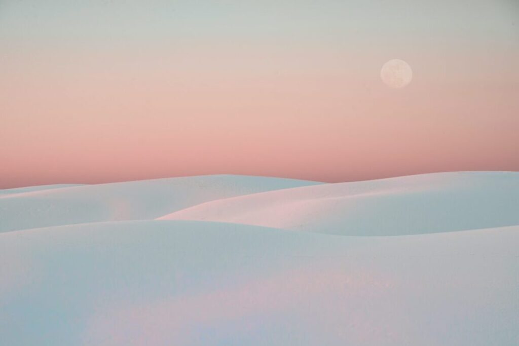 Le parc national White Sands au Nouveau Mexique