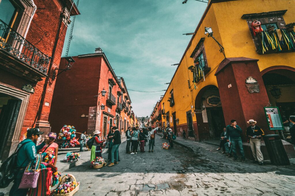 Photo d'un village mexicain